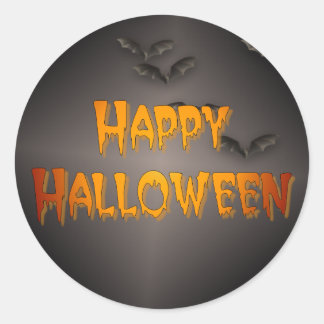 Happy Halloween Ronde Sticker