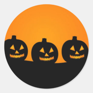 Happy Halloween Ronde Sticker