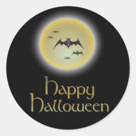 Happy Halloween Ronde Sticker