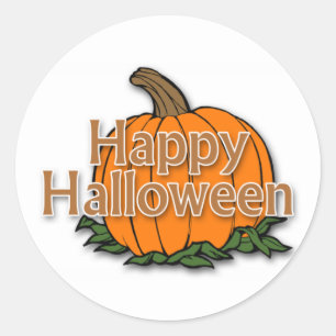 Happy Halloween Ronde Sticker