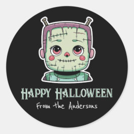 Happy Halloween Ronde Sticker