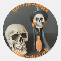 Happy Halloween Ronde Sticker