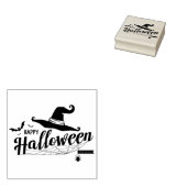 Happy Halloween Rubberstempel (Gestempeld)