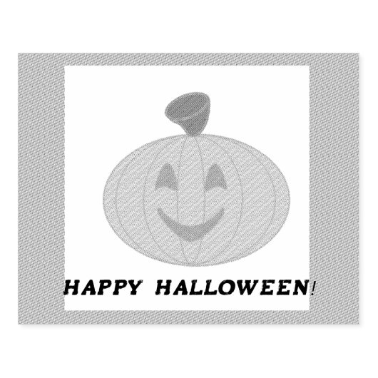 Happy Halloween Rubberstempel (Afrduk)