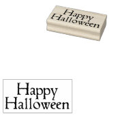 Happy Halloween! Rubberstempel (Gestempeld)
