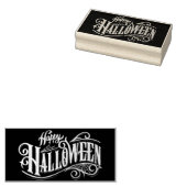 Happy Halloween Rubberstempel (Gestempeld)