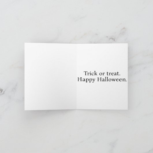 Happy Halloween | Salem Witch Kaart (Binnen)