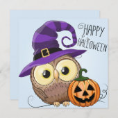 Happy Halloween Save The Date (Voorkant / Achterkant)
