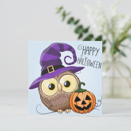 Happy Halloween Save The Date (Staand voorkant)