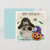 Happy Halloween Save The Date (Voorkant / Achterkant)