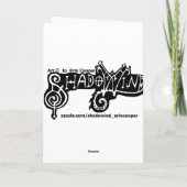 Happy Halloween! Scardy Owl Skull~cards Kaart (Achterkant)