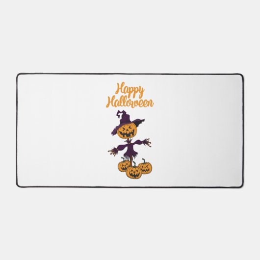 Happy Halloween Scarecrow Bureaumat (Voorkant)
