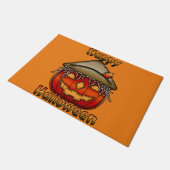 Happy Halloween Scarecrow Jack Deurmat (Schuin)