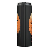 Happy Halloween Scarecrow Pumpkin Thermal Tumbler Thermosbeker (Achterkant)