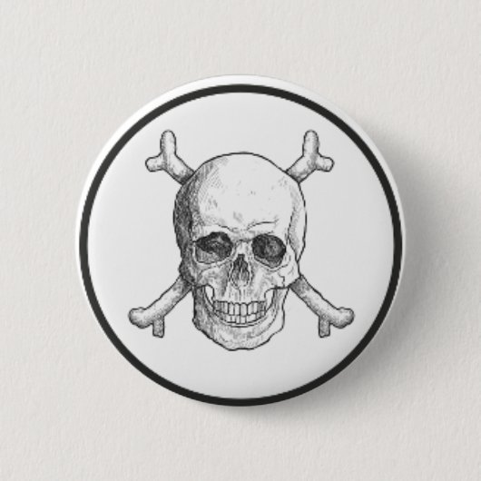 Happy Halloween Scary Cat Ronde Button 5,7 Cm (Voorkant)