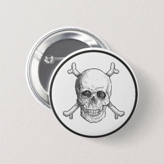 Happy Halloween Scary Cat Ronde Button 5,7 Cm (Voorkant /achterkant)