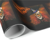 Happy Halloween Scary Clown Cadeaupapier (Rol Hoek)