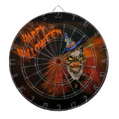 Happy Halloween Scary Clown Dartbord (Voorkant)