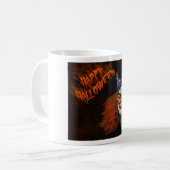 Happy Halloween Scary Clown Koffiemok (Voorkant links)