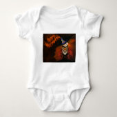 Happy Halloween Scary Clown Romper (Voorkant)