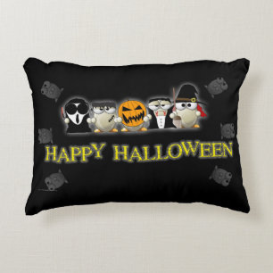 Happy Halloween Scary Friends Decoratief Kussen