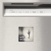Happy Halloween Scary Hand Fridge Magnet (Insitu (Vaatwasser))