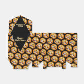 Happy Halloween Scary Jack o Lantern Pumpkin Bedankdoosjes (Uitgevouwen)