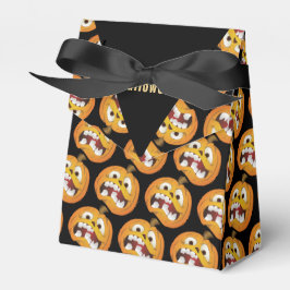 Happy Halloween Scary Jack o Lantern Pumpkin Bedankdoosjes