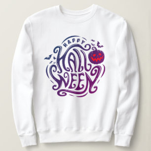 Happy Halloween Scary pumpkin Face Sweatshirt