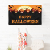 Happy Halloween Scary Pumpkins Spandoek (Insitu)