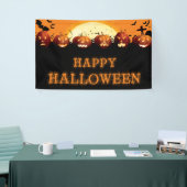 Happy Halloween Scary Pumpkins Spandoek (Beurs)