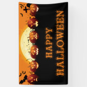 Happy Halloween Scary Pumpkins Spandoek (Verticaal)