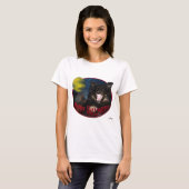 Happy Halloween Scary Wolf T-shirt (Voorkant volledig)