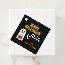 Happy Halloween schattig op maat geschenk goody ba Bedankjes Labels