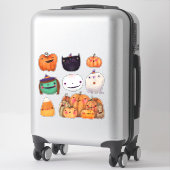 Happy Halloween Schattige Decor Collectie Sticker (Koffer)