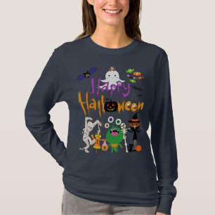 Happy Halloween Schattige en Spooky T-shirt