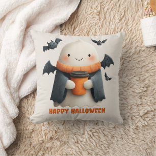 Happy Halloween Schattige Ghost Design Kussen