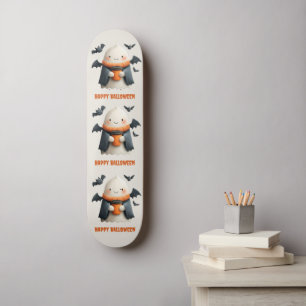 Happy Halloween Schattige Ghost Design Persoonlijk Skateboard