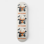 Happy Halloween Schattige Ghost Design Persoonlijk Skateboard (Voorkant)