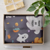 Happy Halloween Schattige Mini Ghosts Tissue Paper Tissuepapier (Geschenk)