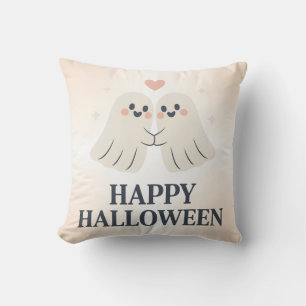 Happy Halloween Schattigee geesten Kussen