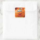 Happy Halloween Schattigee pompoen Stickers (Tas)
