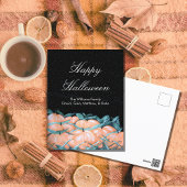 Happy Halloween Schattigee pompoenen oogst Briefkaart