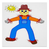 "HAPPY HALLOWEEN"-SCHERM PERFECT POSTER (Voorkant)