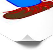 "HAPPY HALLOWEEN"-SCHERM PERFECT POSTER (Hoek)