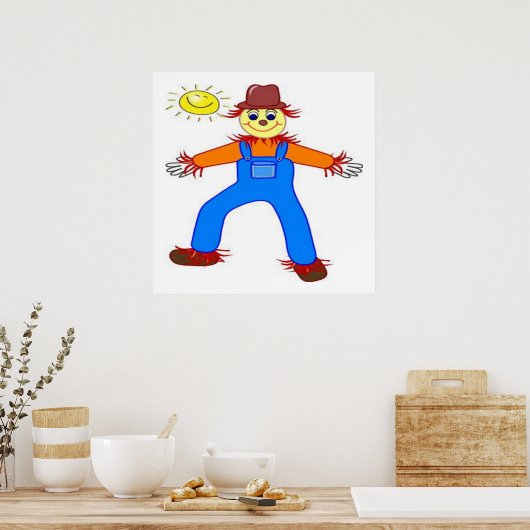 "HAPPY HALLOWEEN"-SCHERM POSTER (Keuken)