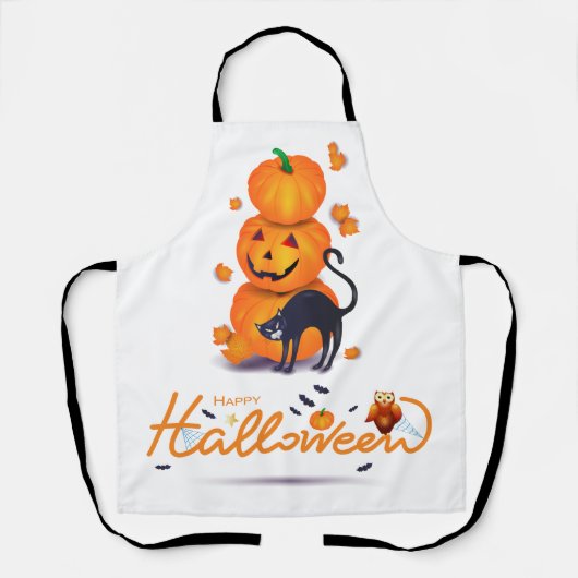 Happy Halloween! Schort (Voorkant)