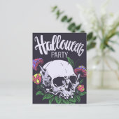 Happy Halloween | Schuif- en paddenstoelen Briefkaart (Staand voorkant)