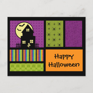 Happy Halloween Scrapbook Style Briefkaart
