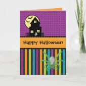Happy Halloween Scrapbook Style Kaart (Voorkant)
